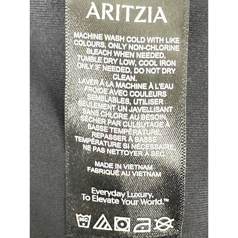 Aritzia Contour Off-Shoulder Maxi Dress Black Long Sleeve Bodycon Large 120815 - Picture 7 of 12